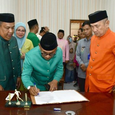 Iswan Gau Ditunjuk sebagai Plt Camat Buntulia, Ini Pesan Bupati Pohuwato