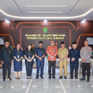 Wabup Iwan Adam Hadiri Peresmian PTSP Pengadilan Negeri Marisa