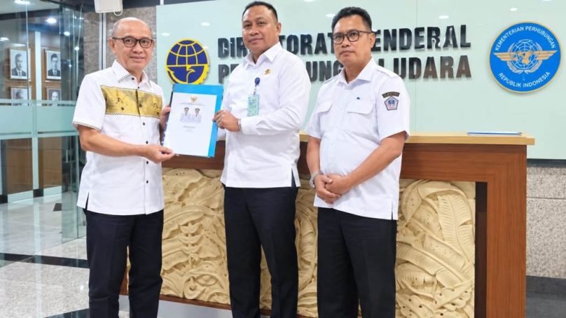 Bupati Saipul Temui Sesditjen Perhubungan Udara, Usulkan Runway Bandara Panua Diperpanjang