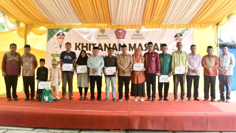 Peringati Satu Tahun Rumah Sehat Baznas, Khitanan Massal dan Penyaluran ZIS Digelar