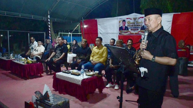 Bupati Pohuwato Hadiri Pisah Sambut Camat Randangan