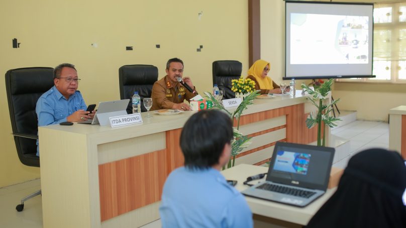 Sekda Pohuwato Buka Entry Meeting Pengawasan Penyelenggaraan Pemerintahan Daerah