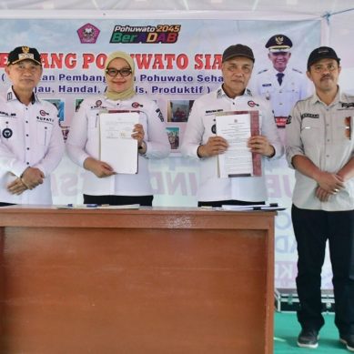 Permudah Layanan Publik, Dukcapil dan RSUD Bumi Panua Teken Kerja Sama Penerbitan Dokumen Bayi