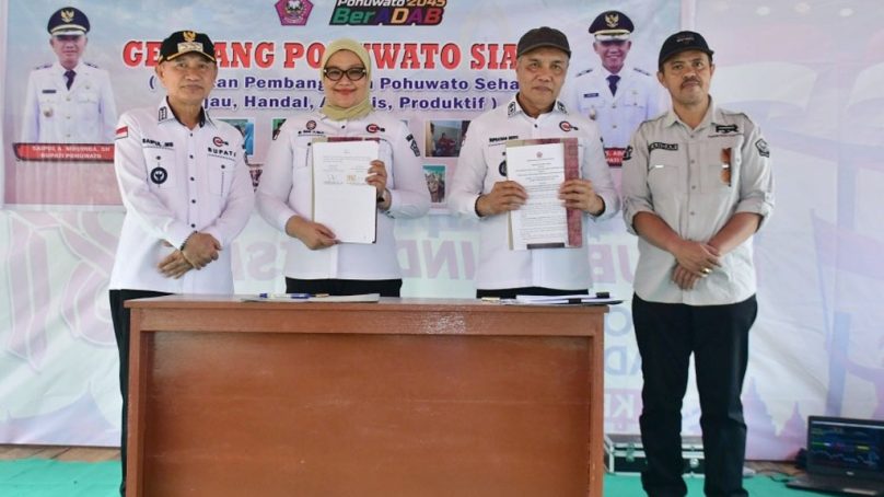 Permudah Layanan Publik, Dukcapil dan RSUD Bumi Panua Teken Kerja Sama Penerbitan Dokumen Bayi