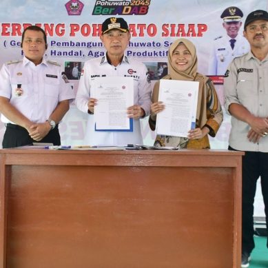 Pemkab Pohuwato dan PT TASPEN Perkuat Layanan dan Perlindungan bag omi ASN