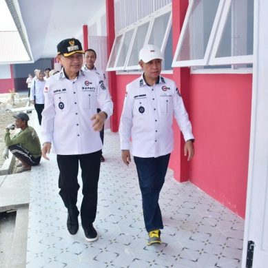 Tinjau Revitalisasi Sekolah di Lemito, Bupati Saipul Berharap Program Berlanjut pada 2027