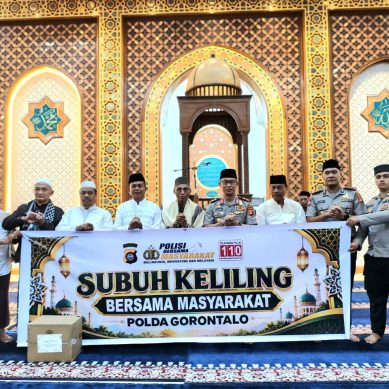 Kapolda Gorontalo Perkuat Silaturahmi dengan Masyarakat, Melalui Gerakan Subuh Berjamaah