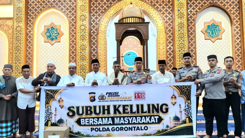 Kapolda Gorontalo Perkuat Silaturahmi dengan Masyarakat, Melalui Gerakan Subuh Berjamaah