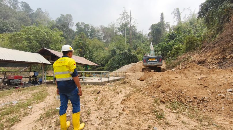 PGM Bantu PDAM Dalam Pengerukan Sedimentasi Air Terang