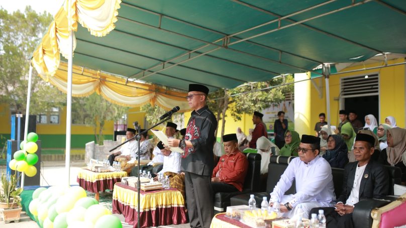 Wabup Pohuwato Pimpin Upacara Peringatan Hari Santri Nasional di Ponpes Alkhairaat Buntulia