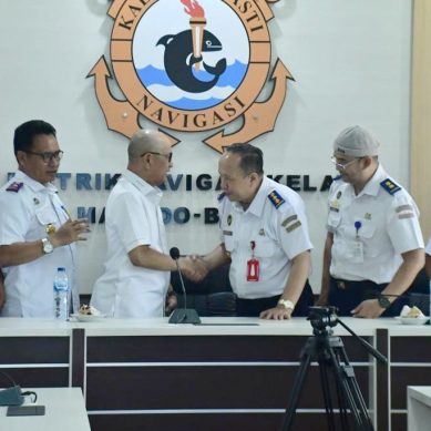Bupati Pohuwato Koordinasikan Legalitas dan Pemenuhan Standar SBNP Pelabuhan Bumbulan ke Distrik Navigasi Bitung