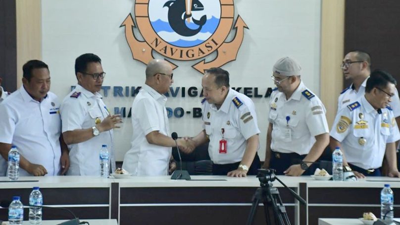 Bupati Pohuwato Koordinasikan Legalitas dan Pemenuhan Standar SBNP Pelabuhan Bumbulan ke Distrik Navigasi Bitung