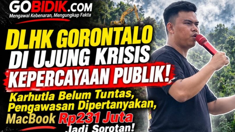 DLHK Gorontalo di Ujung Krisis Kepercayaan: Karhutla Belum Tuntas, Pengawasan Dipertanyakan, MacBook Rp231 Juta Jadi Sorotan!